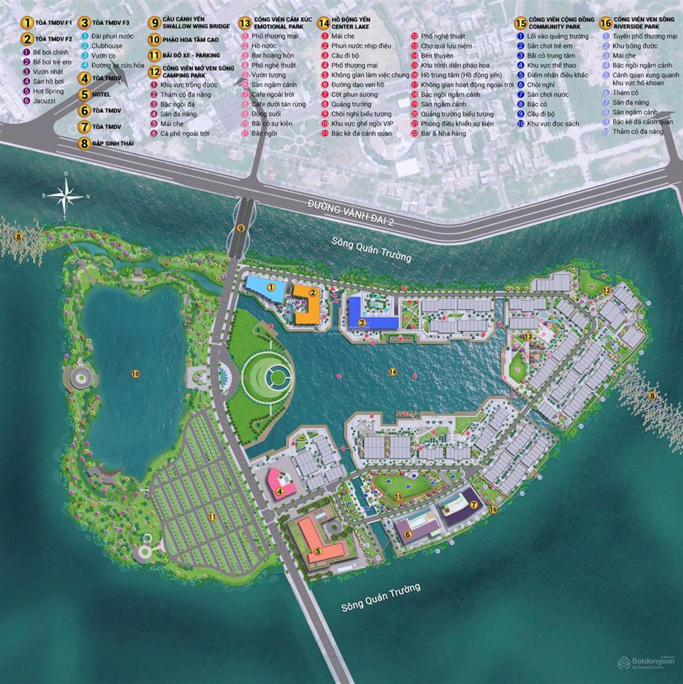 Chỉ 1,6 tỷ sở hữu căn hộ đảo pháo hoa tại festival island charmora city nha trang by sun group