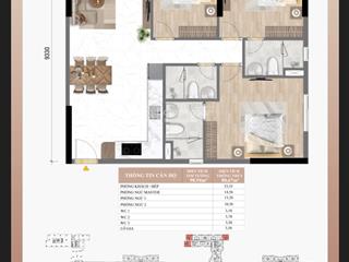 Căn tầng 22 view trung tâm thủ dầu một 99m2  4 tỷ 7x bé full vat