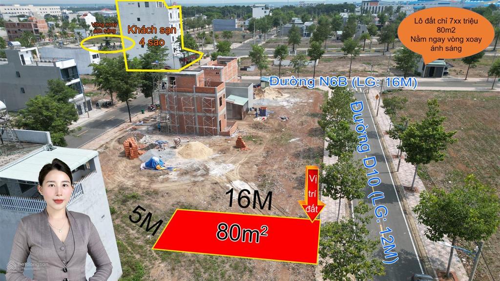 Giá chạm đáy chỉ 7xx triệu, sở hữu ngay đất trung tâm cát tường phú hưng