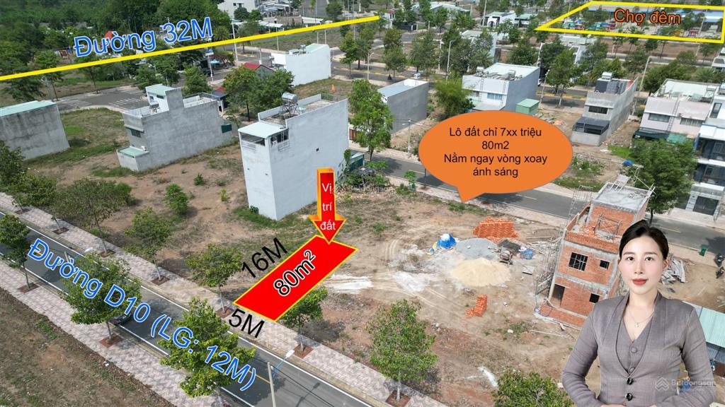 Giá chạm đáy chỉ 7xx triệu, sở hữu ngay đất trung tâm cát tường phú hưng