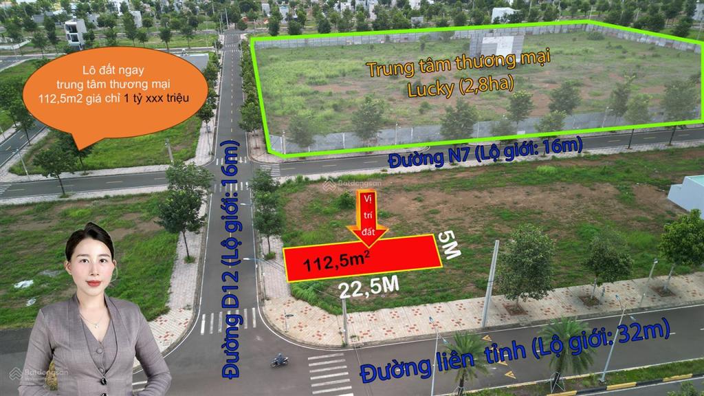 Lô đất hiếm nằm giữa 2 ngã tư cách đường 32m chỉ vài bước chân mà giá chỉ hơn 1 tỷ