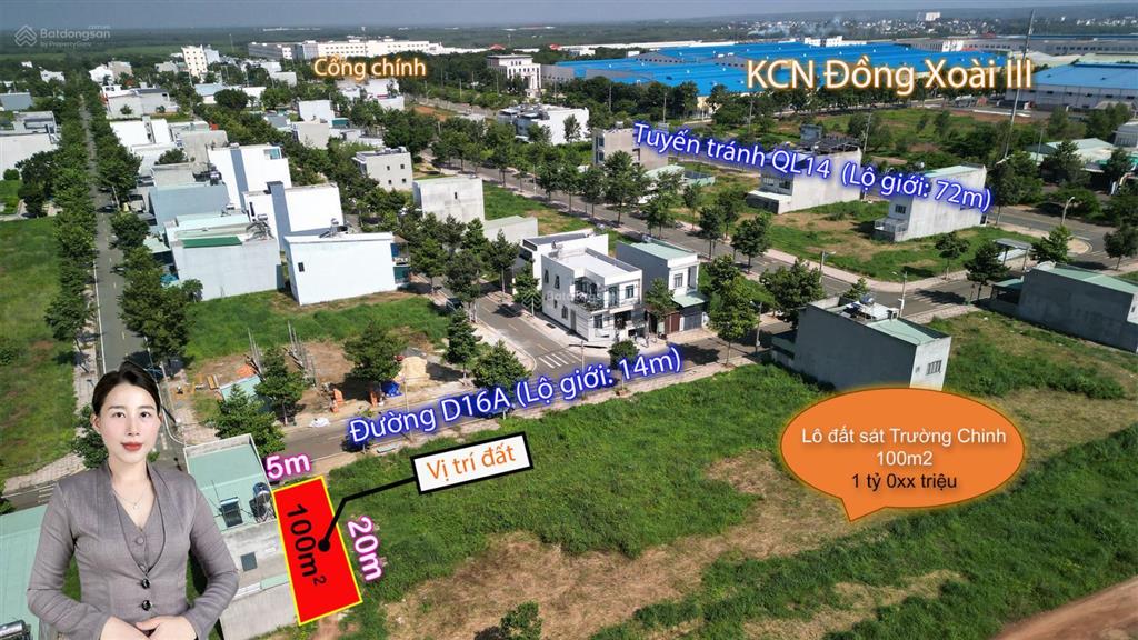 1 tỷ 0xx triệu mua ngay lô 5x20m ngay trường chinh, cát tường phú hưng