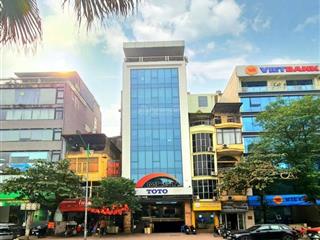 Bán nhà mặt phố hoàng quốc việt, 350m2, 8t, mt 15m, dòng tiền 6 tỷ/năm, sổ 50 năm.