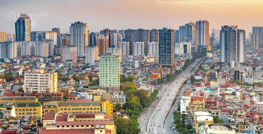Bán nhà mặt phố hoàng quốc việt, 350m2, 8t, mt 15m, dòng tiền 6 tỷ/năm, sổ 50 năm.