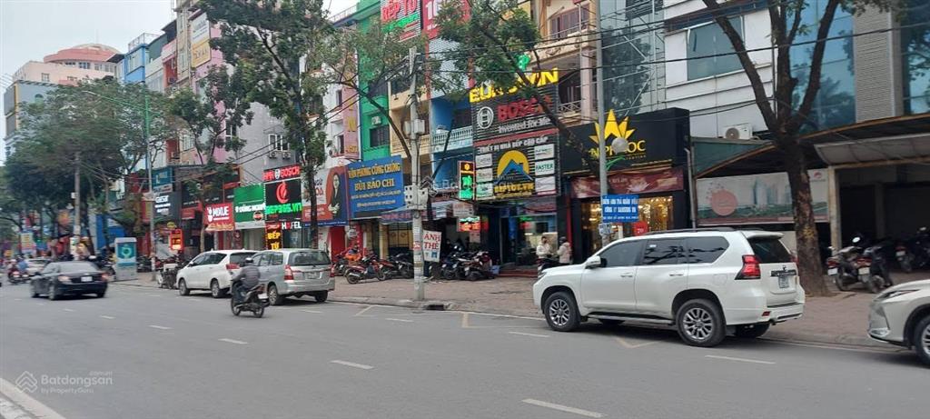 Bán nhà mặt phố hoàng quốc việt, 350m2, 8t, mt 15m, dòng tiền 6 tỷ/năm, sổ 50 năm.