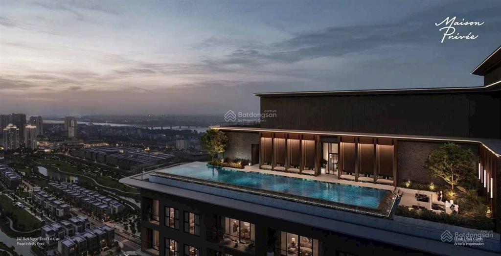 Bán penthouse maison privéetây hồ, 398m2, 4 ngủ, 4wc, bể bơi vô cực, view công viênsông hồng.