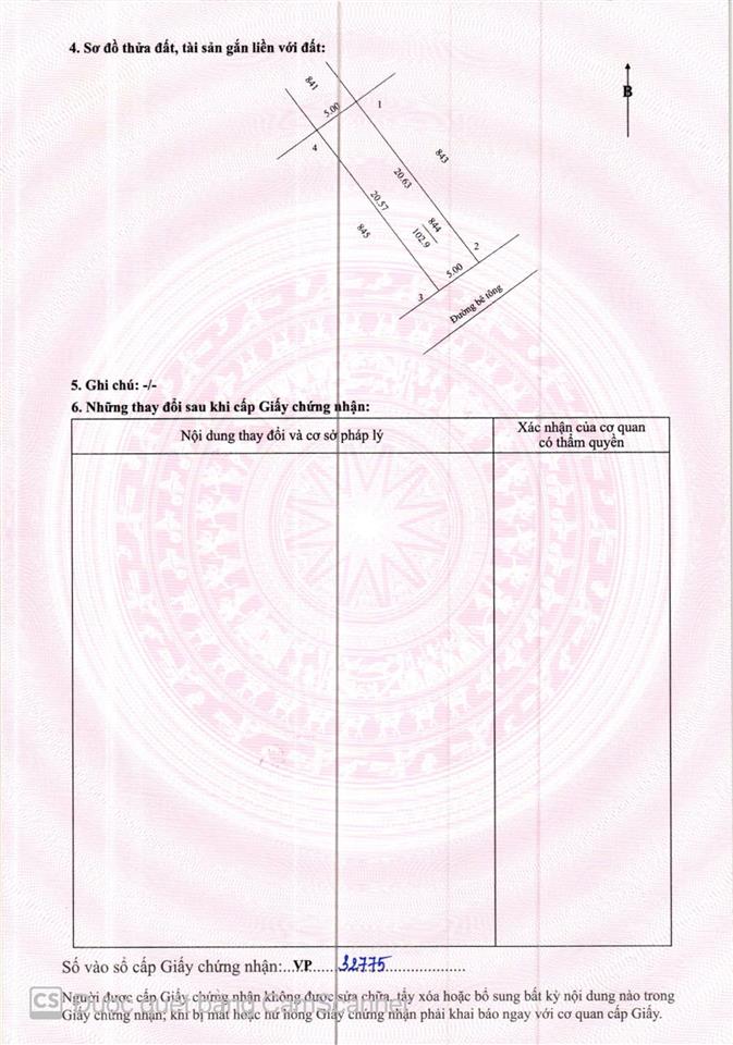 Chính chủ cần bán lô đất 111m2 giá chỉ 600tr