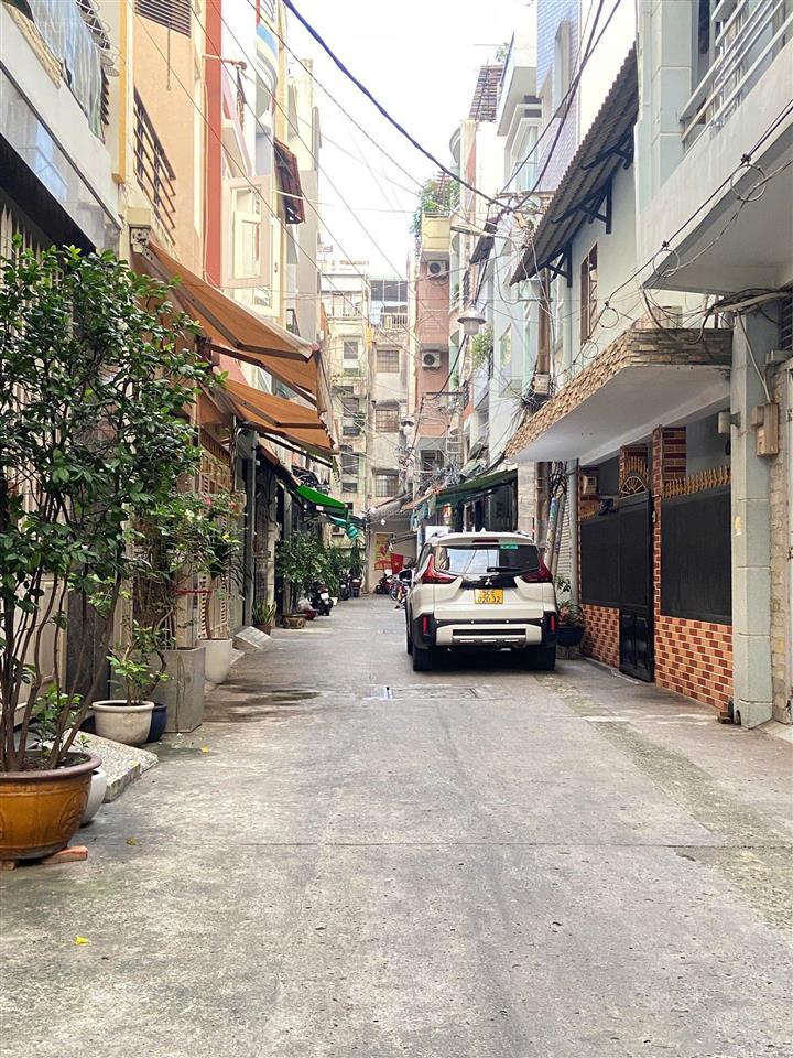 Bán nhà hẻm rộng 6m, như mặt tiền, xe hơi quay đầu, 4 tầng, 7 pn, hoà hảo, q 10