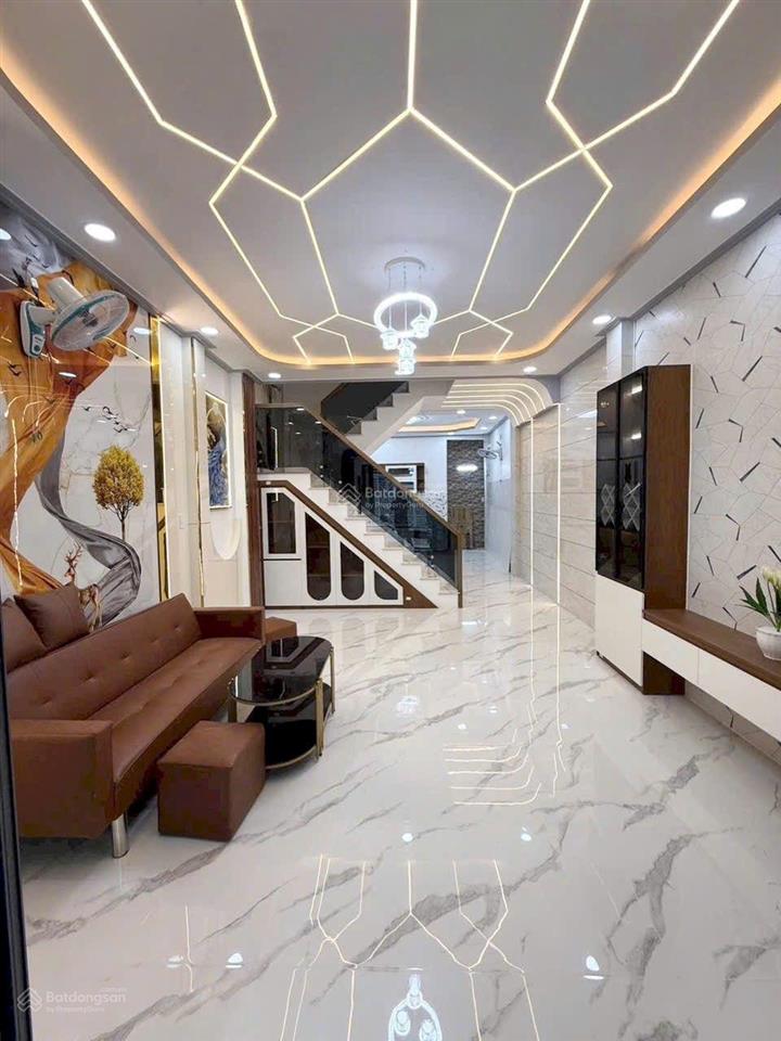 Bán nhà mới xây 3 tầng btct đường bà ký phường 9 quận 6