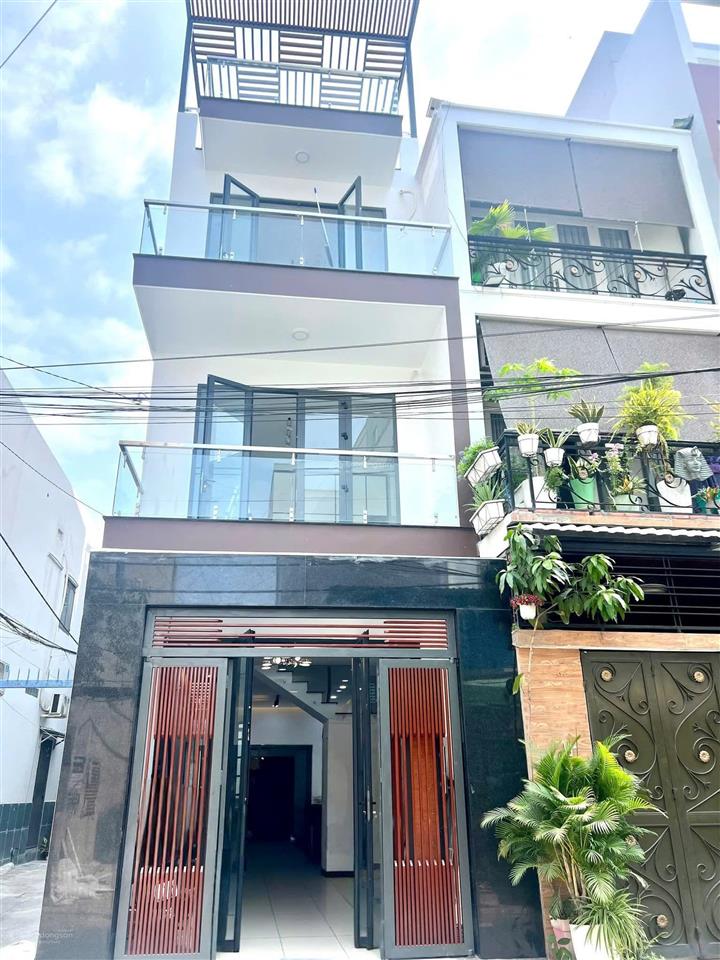 Bán nhà 4 tầng hẻm xe hơi đường tô hiệu phường hiệp tân quận tân phú