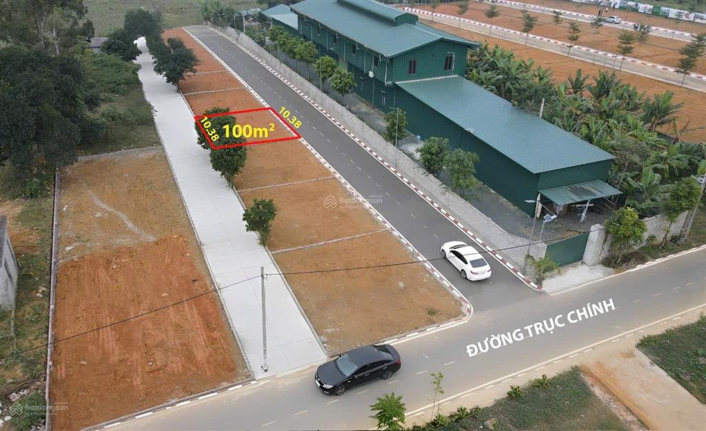 Chỉ 3,3 tỷ sở hữu ngay lô đất 100m2 2 mặt thoáng, mặt tiền 10m full thổ cư