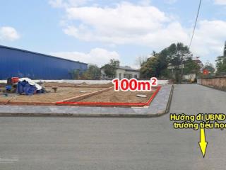 Cần bán lô hoa hậu 2 mặt tiền vị trí cực đẹp. dân cư đông đúc hiện hữu. diện tích 100m2