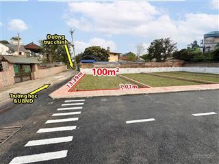 Duy nhất 1 suất ngoại giao 2 mặt tiền, diện tích 100 m2 full thổ cư, ô tô vào trong đất