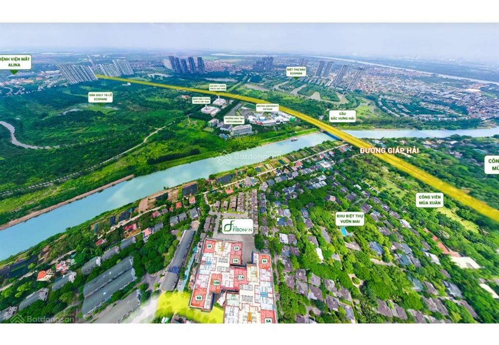 Bán căn hộ 3pn the fibonan  ecopark diện tích 79 m²  giá tốt  không gian sống xanh đẳng cấp
