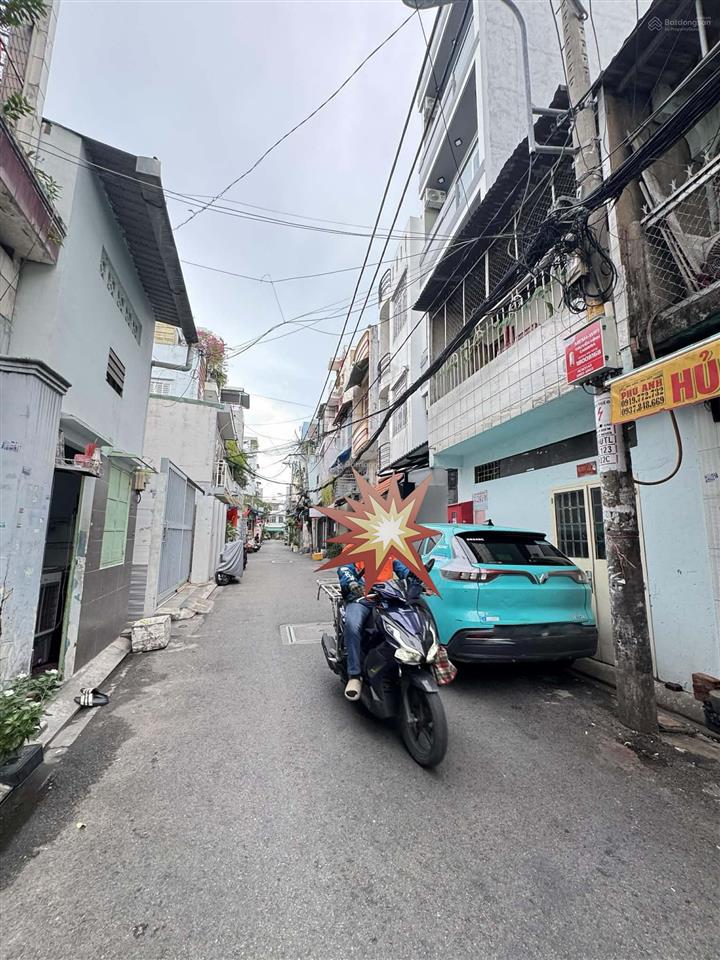 Đường đất thánh (p.6 tân bình)  60m2  ô tô đỗ cửa  nhỉnh 5 tỷ