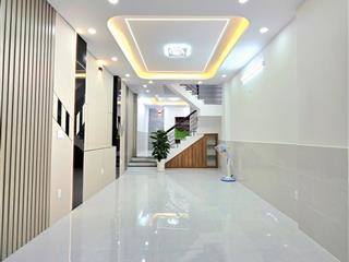 Giáp tân phú  hẻm xe hơi  3 tầng  nhà mới  nhỉnh 6 đồng xíu