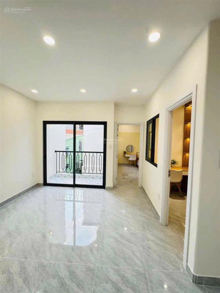 Tân phú  nhà mới đẹp  56m2  hẻm thông văn cao  ngang 6.5m  nhỉnh 5 tỷ