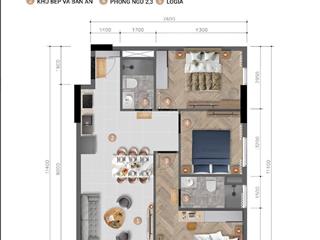 Hot, chỉ cần bỏ ra 1tỷ425 có thể sở hữu căn hộ cora hòa xuân 3pn view hoàng hôn cực chill