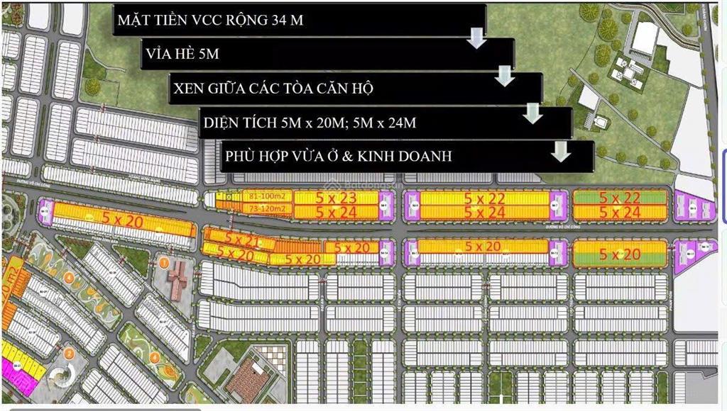 Mặt tiền đường võ chí công 33m, dt 100m2 ngang 5m. giá gốc đầu tư
