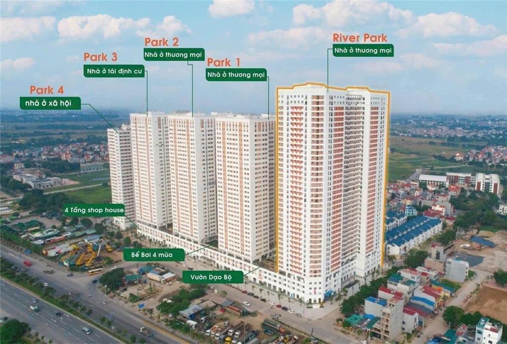 Bán căn river 71m2 chung cư cao cấp #   hướng đông nam