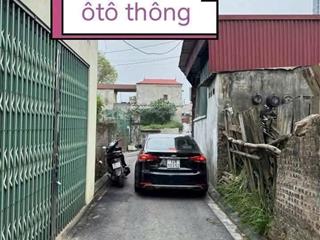 Bán 30m thôn thái bình, xã đông anh gần cầu đông trù. ngõ ô tô thông