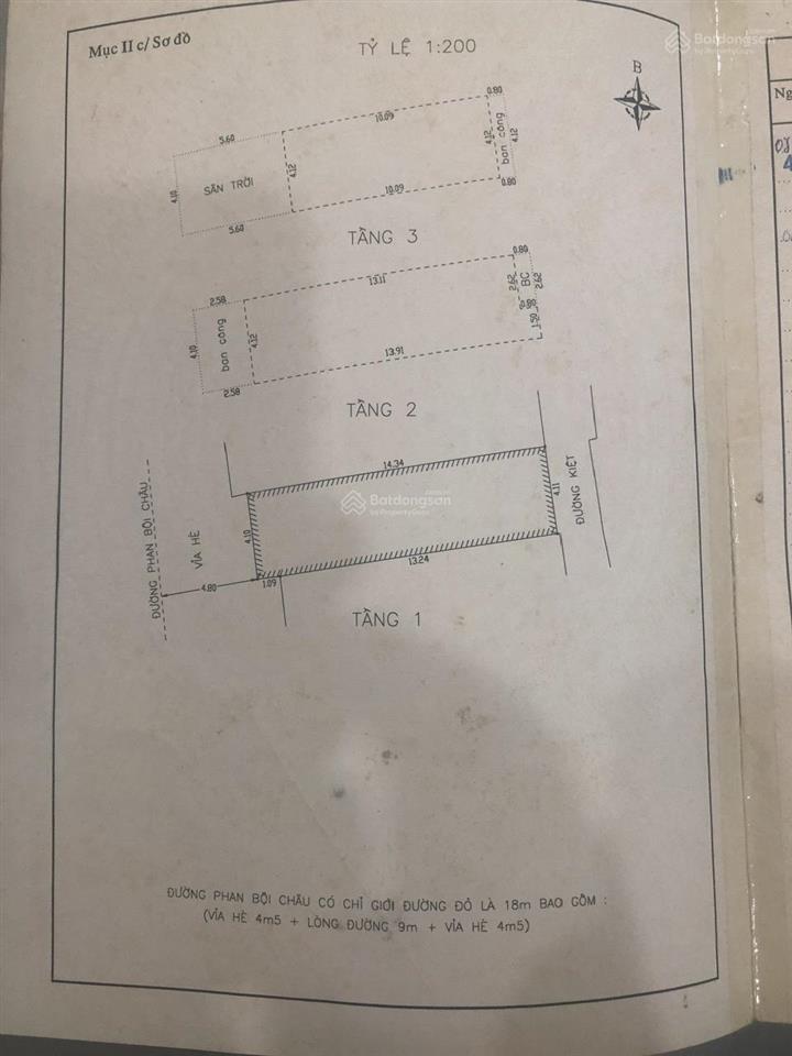 Chủ cần bán nhà 3 tầng mặt tiền phan bội châu, quận hải châu, đà nẵng giá 1x tỷ,  0905 843 ***