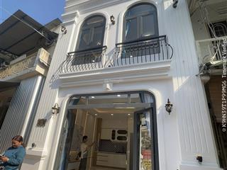 Bán nhà mặt tiền trung tâm gò vấp  nhà mới  tặng full nội thất