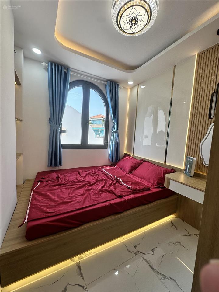 Bán nhà mặt tiền trung tâm gò vấp  nhà mới  tặng full nội thất