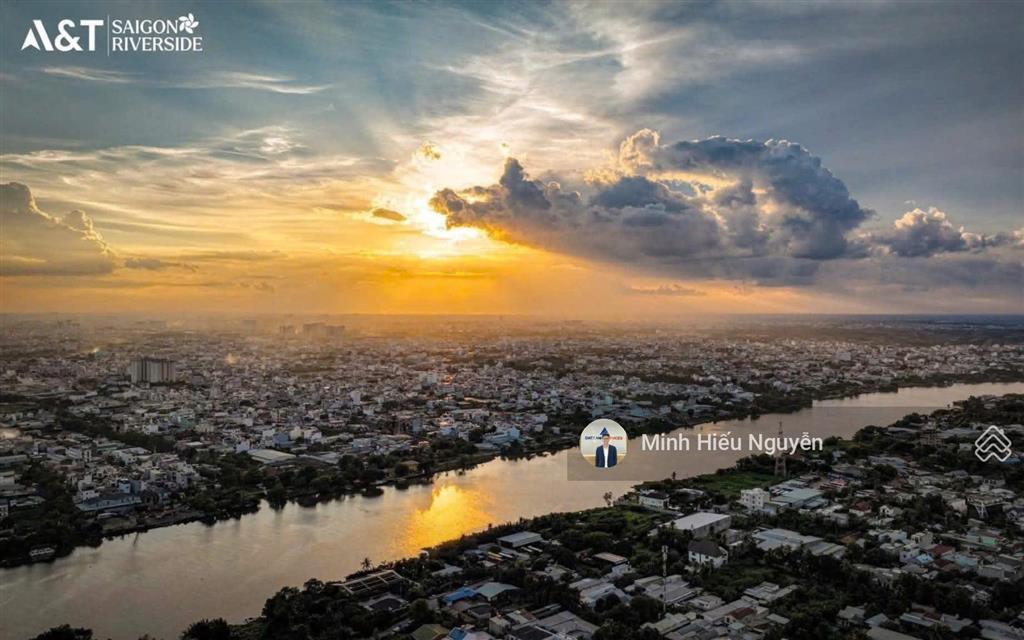 Bán căn hộ 2pn, 1wc tại a&t saigon riverside, giá siêu hời chỉ với 3 tỷ, 59,8m2