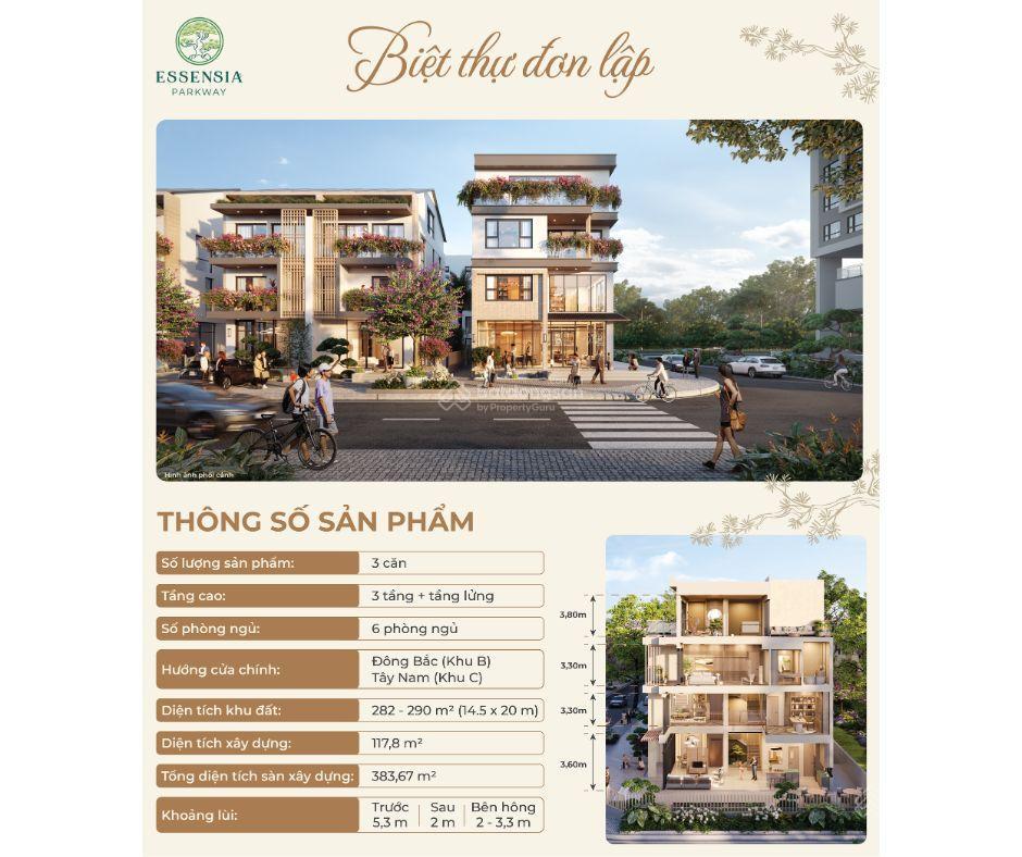 Essensia parkway biệt thự & nhà phố giới hạn nam sài gòn