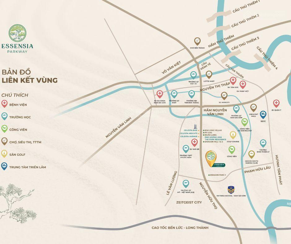 Essensia parkway biệt thự & nhà phố giới hạn nam sài gòn