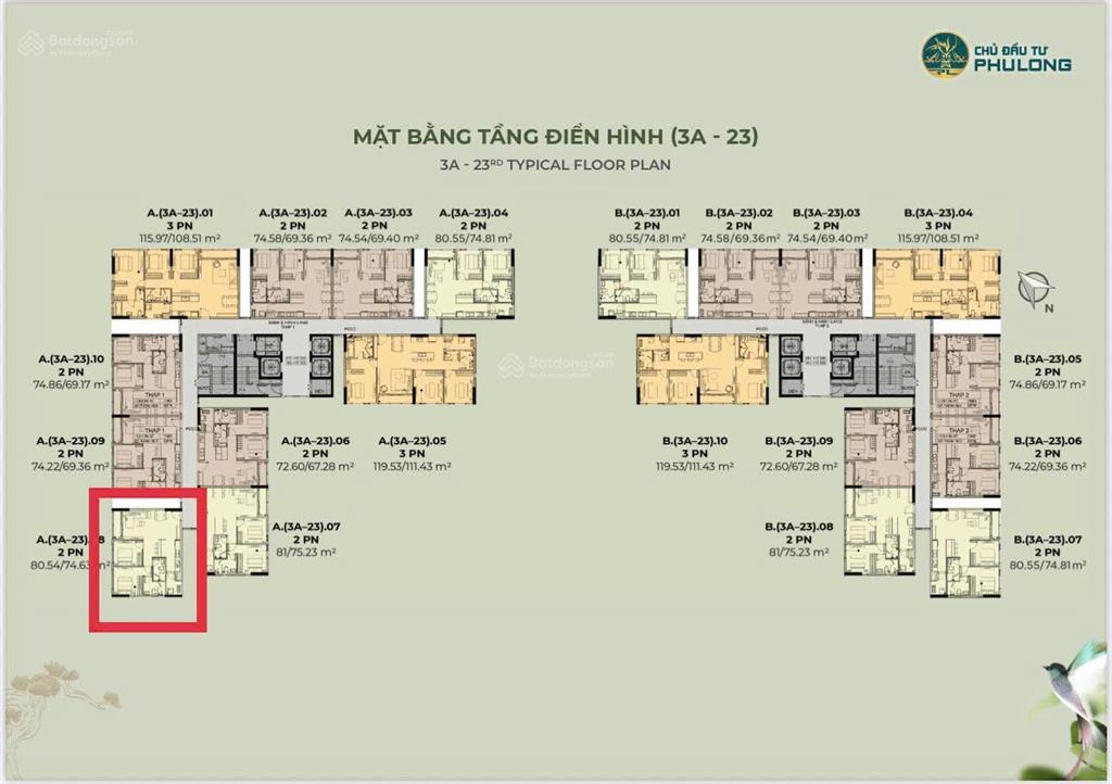 Bán căn góc a08 81m² | essensia sky