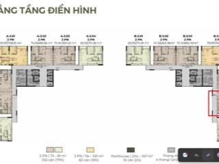 Căn view parkway tầng thấp 74m² chỉ 5,621 tỷ | essensia sky nhà bè