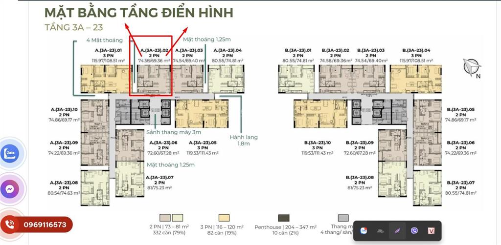 View phú mỹ hưng tầng trung 74,5m2 chỉ 6,04 tỷ | essensia sky nhà bè
