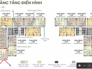 2pn 81m2 view tây nam tầng thấp | chỉ 5,5 tỷ