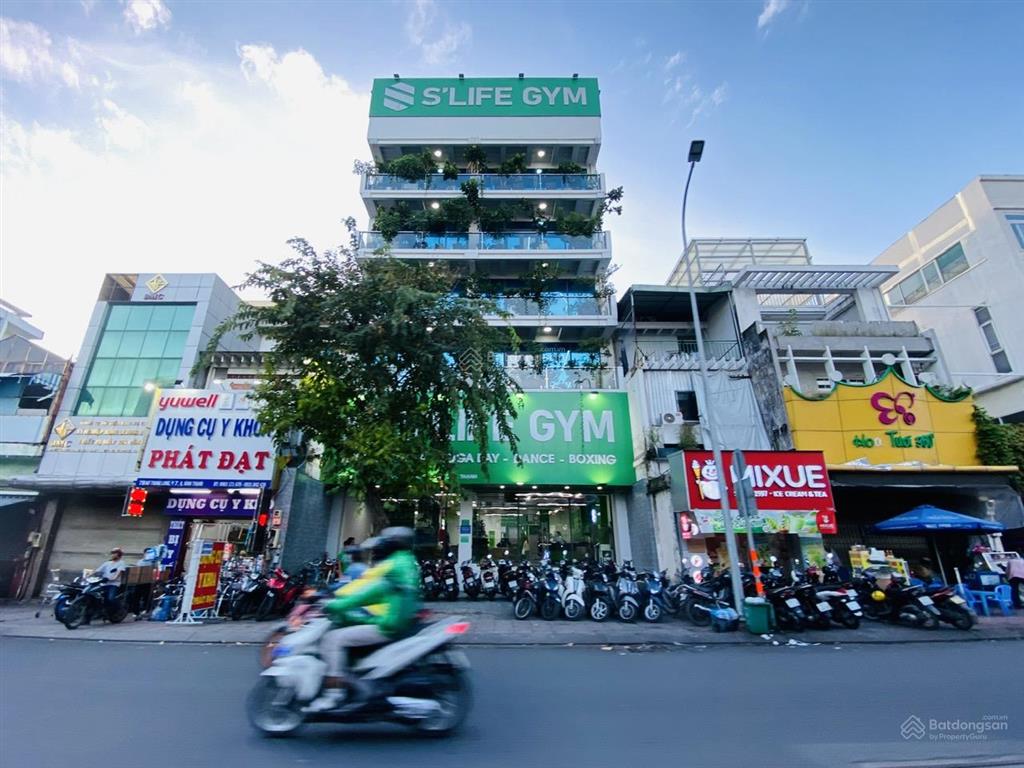 88 tỷ  mặt tiền / nơ trang long  35x22m / 602m2  thu nhập 210 triệu / tháng  cpxd hầm 7 tầng