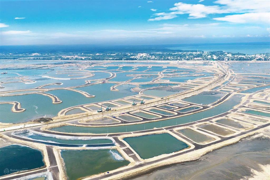 Biệt thự rẽ quạt vn6815 trực diện hồ lagoon, diện tích 503m2, giá 82 tỷ, bãi cát sau nhà riêng tư