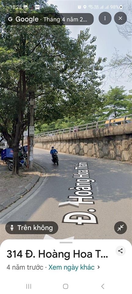 Cho thuê nhà mặt phố dốc hoàng hoa thám, giá chỉ 5 triệu/tháng