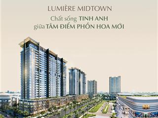 Kiệt tác trên tầng mây  penthouse lumiere midtown thông tầng 206m giữa the global city