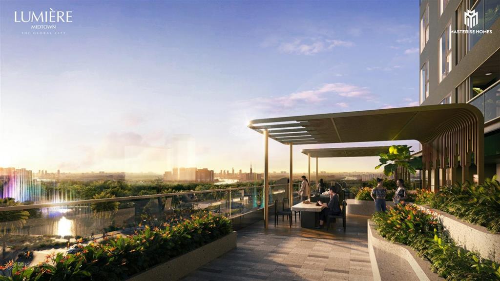 Kiệt tác trên tầng mây  penthouse lumiere midtown thông tầng 206m giữa the global city