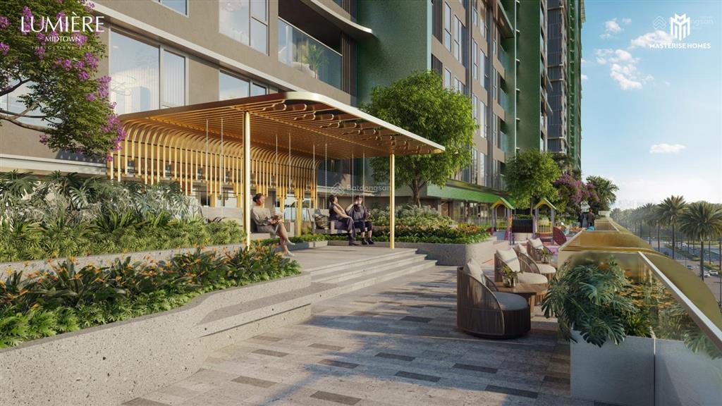 Kiệt tác trên tầng mây  penthouse lumiere midtown thông tầng 206m giữa the global city