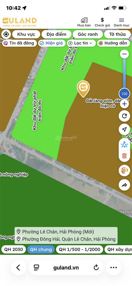 Bán lô đất gần đường quy hoạch 60m2 tại lê ích mộc, đầu tư dòng tiền tích sản cực tốt