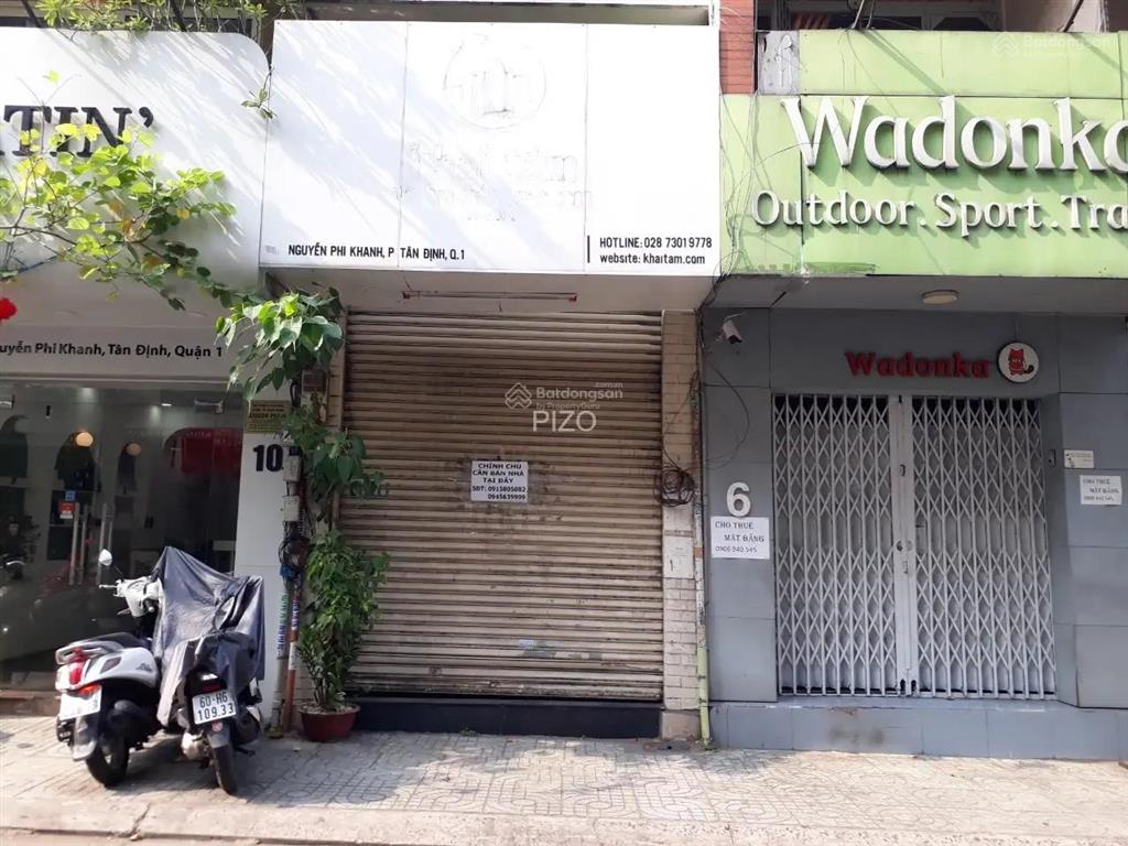 Nhà mặt tiền có 45,45m2 nguyễn phi khanh. dt 3m x 15.5 m. giá bán chỉ còn 18 tỷ