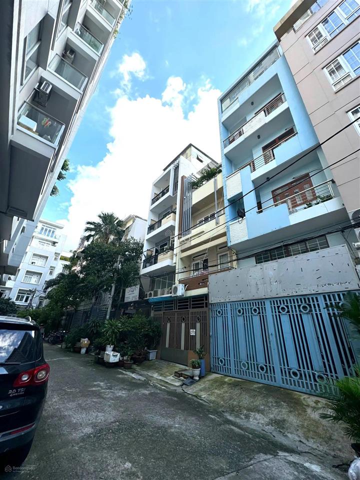 Nhà bán hẻm xe hơi 8m  trương định, p võ thị sáu, q 3 dt ngang 5,2m x 11m  6 tầng. giá 30 tỷ tl