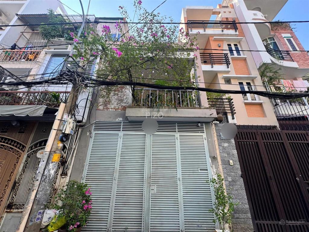Ngang đẹp  trường sa, p.14, quận 3 mặt tiền 6m 82m 3 tầng chỉ 25 tỷ