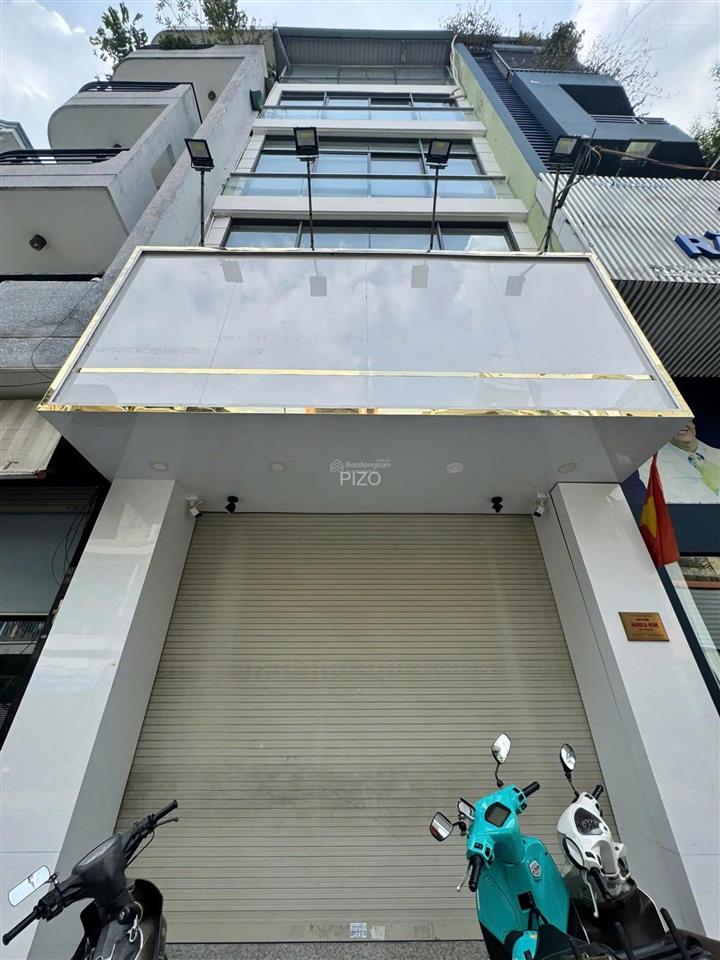 Mặt tiền  trần khắc chân, p. tân định, quận 1. 5 tầng, thang máy.hđ thuê 55 triệu/tháng. chỉ 21 tỷ