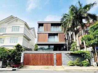 Cần tiền bán gấp biệt thự mt compound trần não p.an khánh quận 2 | 9x25m | 3 tầng sân vườn