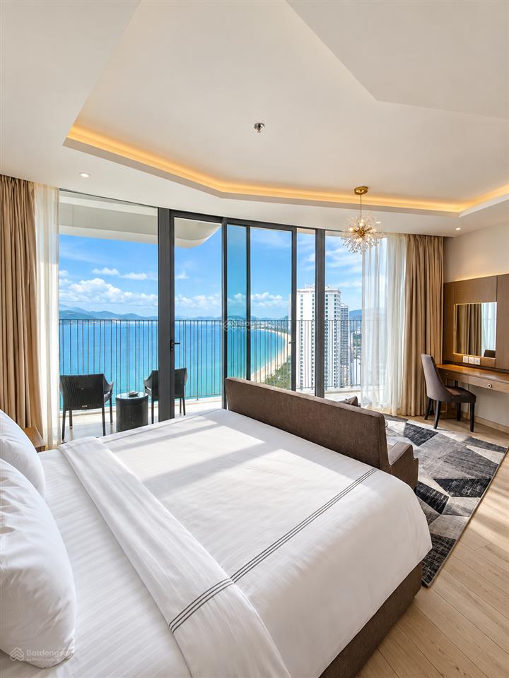 Bán gấp căn hộ panorama nha trang 55m², view rẻ quạt ôm trọn vịnh biển, giảm 400 triệu còn 3,5 tỷ