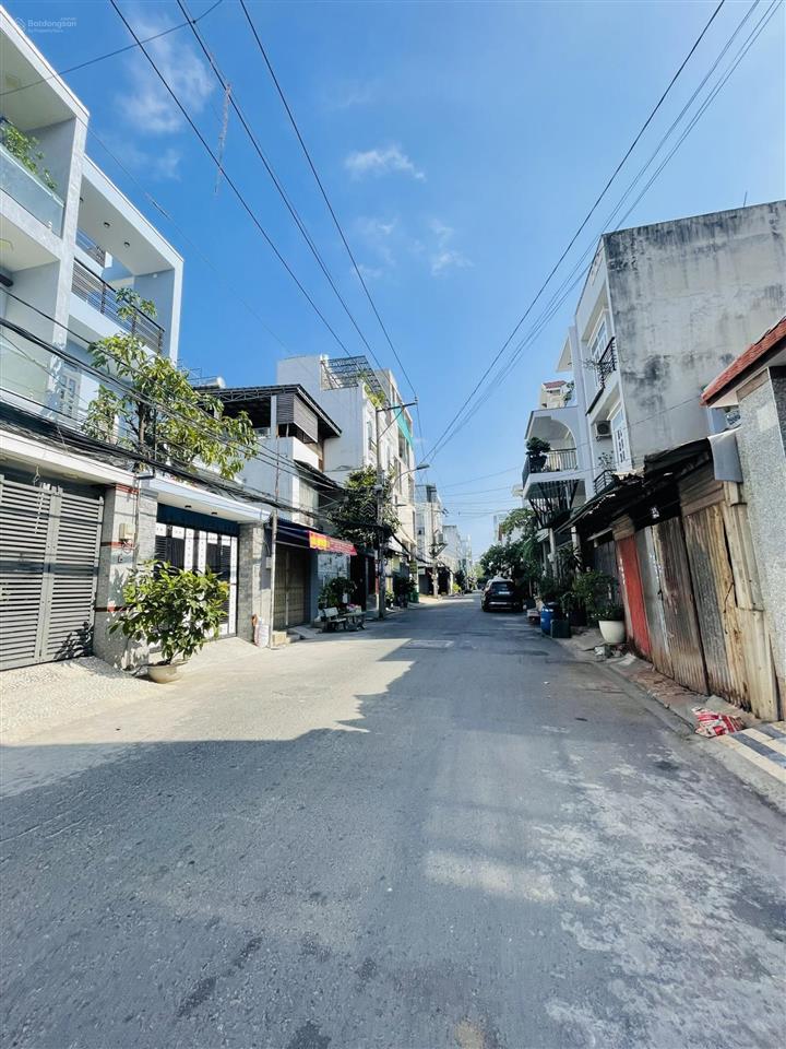 Bán nhà 4 tầng  hẻm 8m thông  đường số 1  giáp tân phú  giá 8 tỷ tl