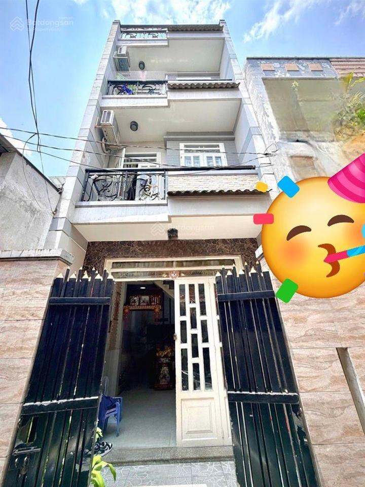 Bán nhà đường lê văn quới, bình hưng hòa bình tân 4 tầng kiên cố 45m2 ngã tư 4 xã sát tân phú.